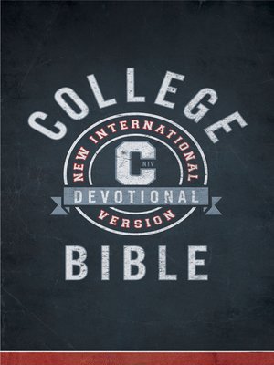 cover image of NIV College Devotional Bible